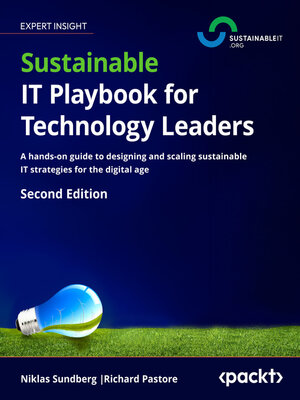 cover image of Sustainable IT Playbook for Technology Leaders